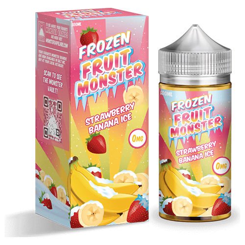 FROZEN FRUIT MONSTER - STRAWBERRY BANANA ICE FB / 100ML