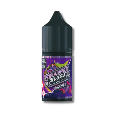 STRAPPED ELIQUID - GRAPE SODA STORM 30ML
