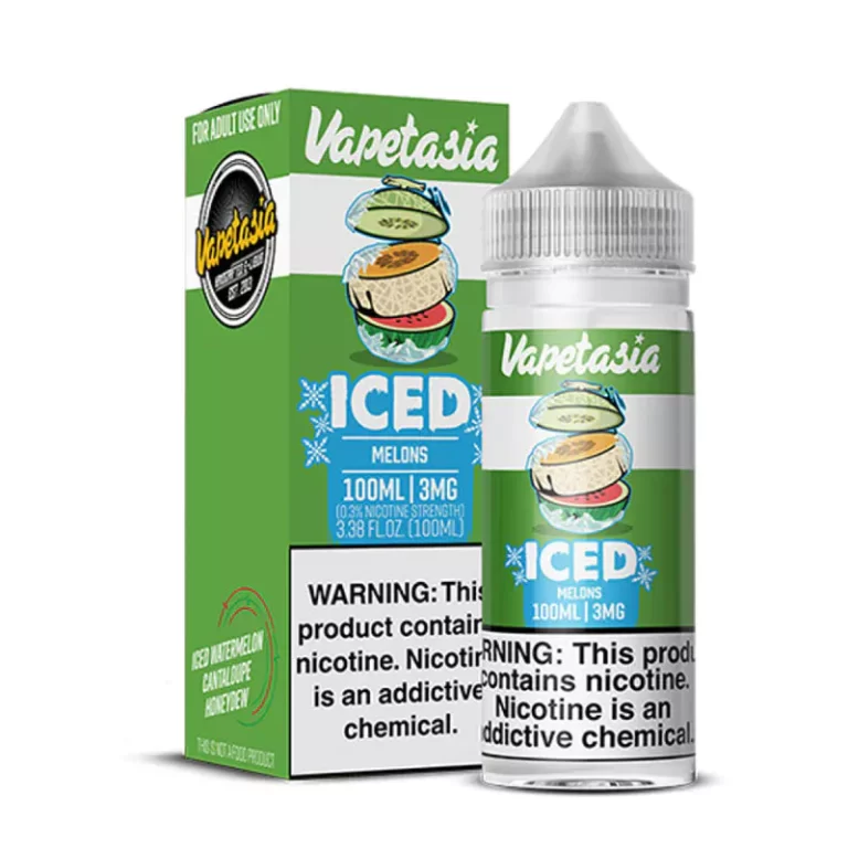 VAPETASIA - ICED MELONS 100ML