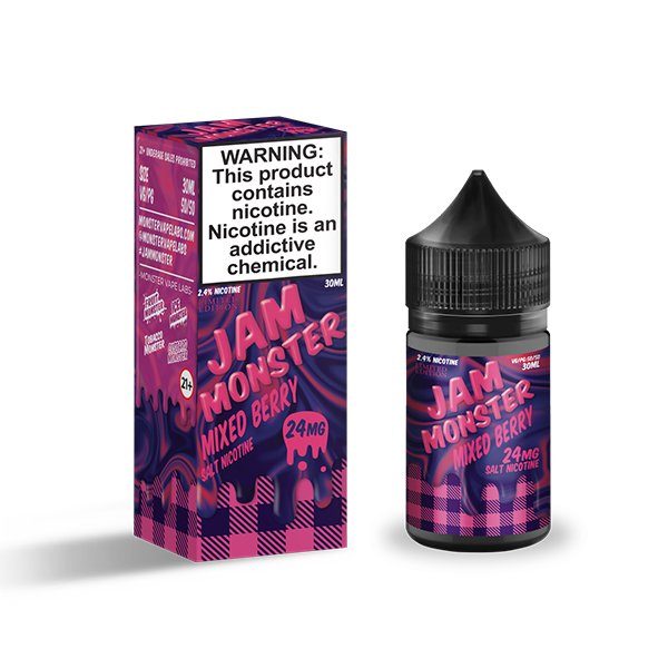 JAM MONSTER - MIXED BERRY SALT 30ML