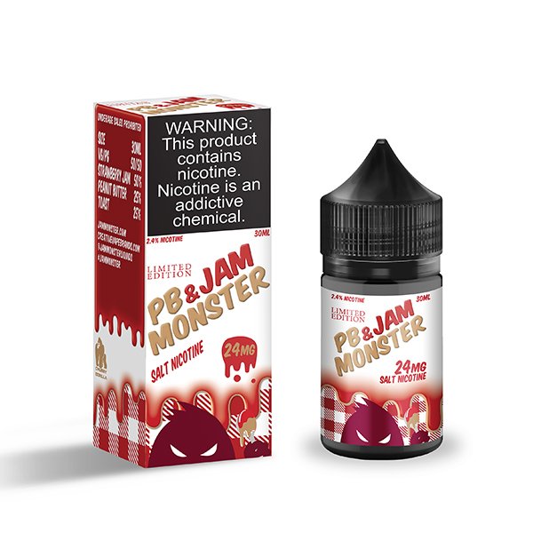 JAM MONSTER PB - STRAWBERRY SALT 30ML