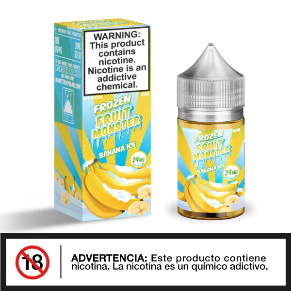 FROZEN FRUIT MONSTER - BANANA ICE SALT 30ML